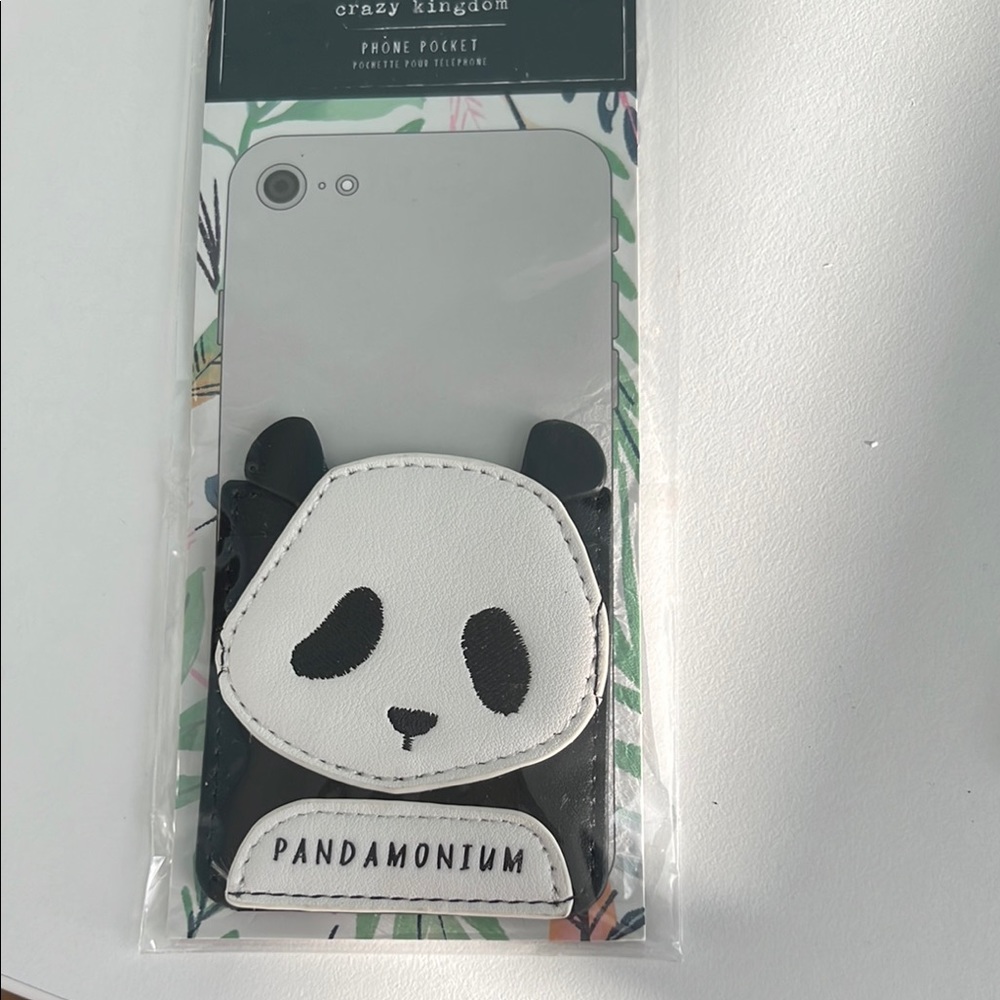 Panda Phone Sticker Pocket